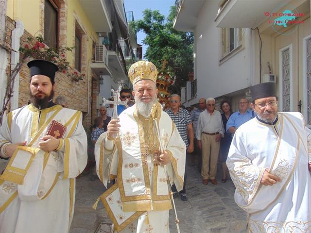 Σκιάθος: Με λαμπρότητα πανηγύρισε η Παναγία Εικονίστρια, η Θαυματουργός Πολιούχος του νησιού